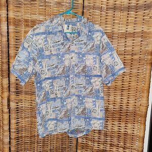 Kahala Hawaiian Aloha Shirt L